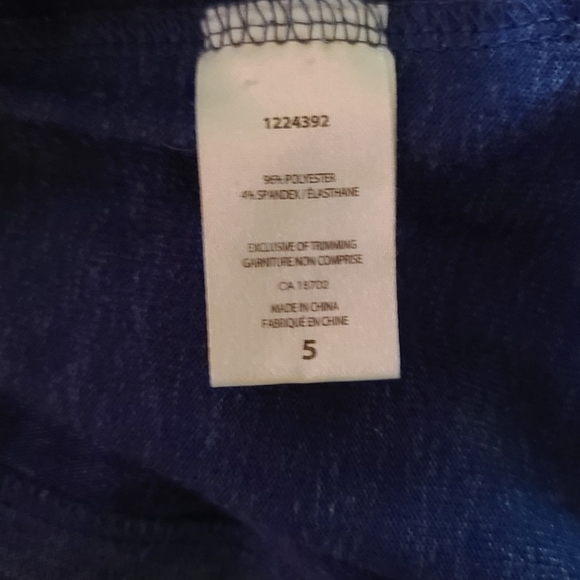 🎸3/$15 Sz5 Rococo bell sleeve tee - Picture 7 of 7